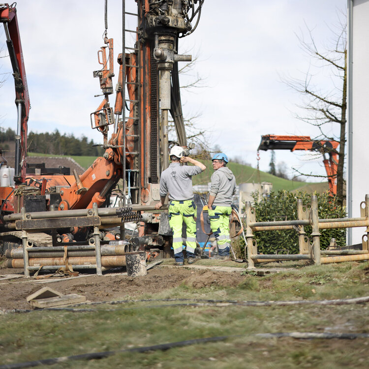 Erdsondenbohrung