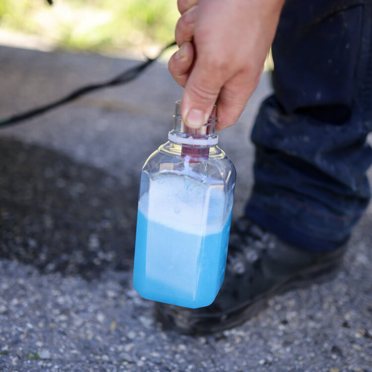 Galerie - Frostschutzeinspülung